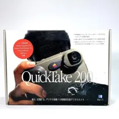 【未使用品】APPLE QUICKTAKE200 クイックテイク【希少】 Yahoo!オークション - 「apple quicktake」の落札相場・落札価格