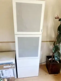 アイリスオーヤマ ライトナチュラル 収納キャビネット 幅約119cm