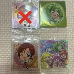 プリキュアウエハース　シール　みゆき　あかね　キュアマーチ　スマイルプリキュア