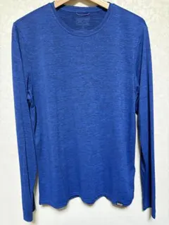 パタゴニア メンズ・ロングスリーブ・キャプリーン・クール・デイリー・シャツ 青