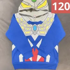 新品　ウルトラマンゼロ　なりきりパーカー 120