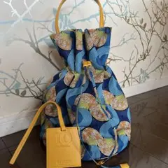 CLOUDY 波模様 バッグ