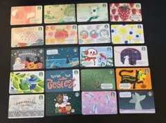 スターバックスカード　20種　(紙製)