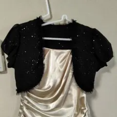 ☆ワンピースボレロ　ジャケット　ワンピース　フォーマル　結婚式　二次会　謝恩会