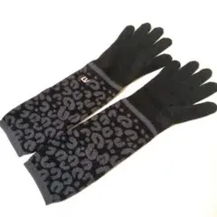 美品 正規品 ルイ・ヴィトン ゴン マイユ レオパード 手袋 M58346