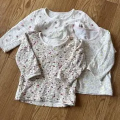 長袖肌着　95cm3枚セット