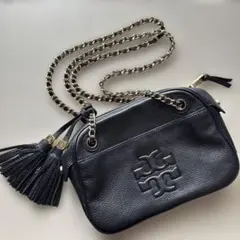 Tory Burch トリーバーチ レザーチェーンショルダーバッグ タッセル付きのサムネイル