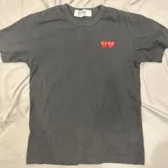 COMME des GARÇONS PLAY ブラック Tシャツ M