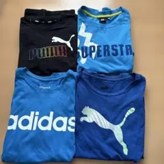 PUMA adidas superstarTシャツ4枚セット