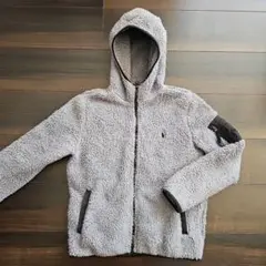 ポロラルフローレン　フリース　フード付き　グレー　キッズ 150