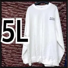 5L·ワンポイントロゴスウェット·トレーナー裏起毛新品/MCCb‐311