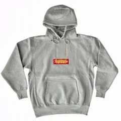 change MARS Box Logo Hooded Sweatshirt 灰