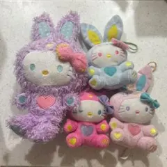 【レア】サンリオ カラフルバニー マクドナルドハッピーセット 4点セット