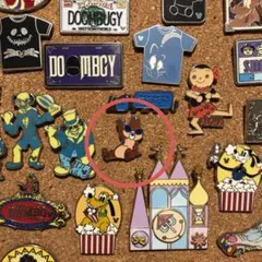 ディズニー ピンバッジ チップ