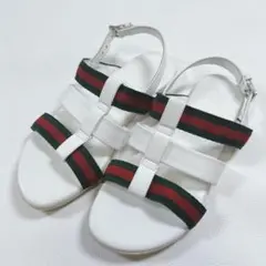 極美品】GUCCI グッチ エース サンダル ラバー 付属品あり シェリー 