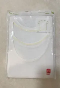 UNIQLO コットンメッシュインナーT(半袖) ベビーシャツ肌着 80 3枚