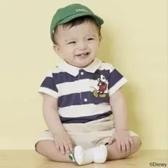 petit main ミッキーマウス 上下セット