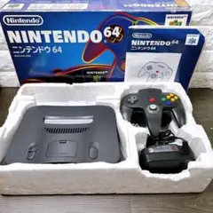 【N64】Nintendo64 本体一式　箱説付き