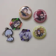ヒーローアカデミア 缶バッジ セット　くら寿司
