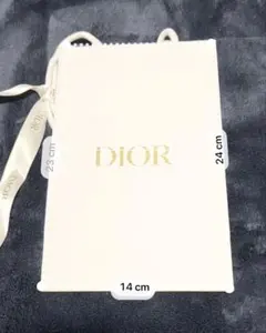 ディオール　ショッパー　リボン付き