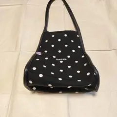 SHIPS any ドット柄 ショルダーバッグ