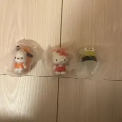 サンリオキャラクター 寿司デザインフィギュア 3体セット