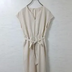 新品 ur's カシュクール風 オールインワン サロペット ホワイトのサムネイル