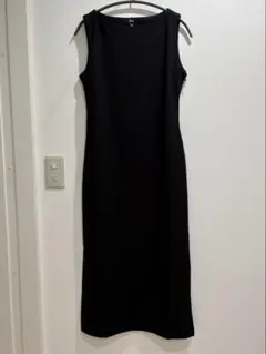 ユニクロ　UNIQLO コラボ　ユニクロシー クレープジャージーワンピース