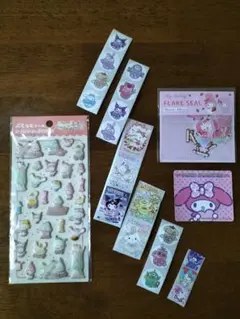 サンリオキャラクターズ シール ステッカー まとめ売りのサムネイル