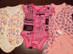3枚セット［60〜70］ベビー半袖肌着