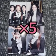 MISAMO PLAY トレカ タワレコ 特典 4種コンプ ×5