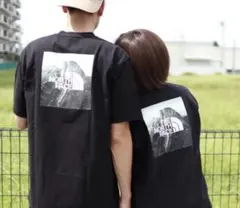 ノースフェイス　T シャツ　バックプリント　廃盤　人気YouTuber着用