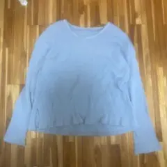 ライトブルー トレーナー