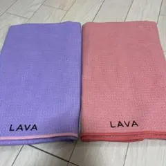 LAVA ヨガマット 紫 ピンク 2枚セット