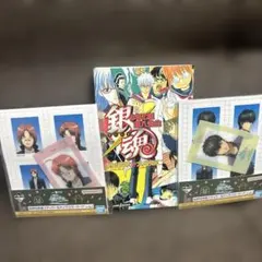 一番くじ 3年Z組銀八先生 I賞 神威 土方ステッカー＆カード　小説　3点