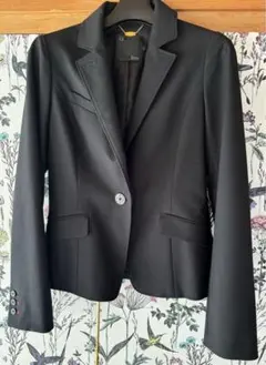 【美品】Ｑ❤︎luxe テーラードジャケット　黒　ユニセックス　3