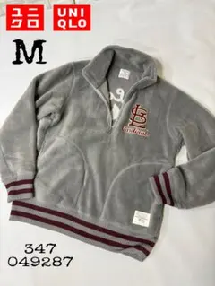 UNIQLOユニクロ ハーフジッププルオーバージャケットMLB カージナルス M