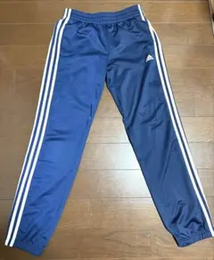 adidas ジャージ　パンツ　ネイビー　160