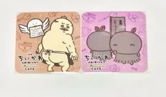 映画　ちいかわ　カフェ　コースター　島二郎＆鳥　ヒトハ＆フタバ