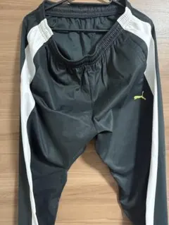 PUMA ピステパンツ ブラック/ホワイト サイズ88