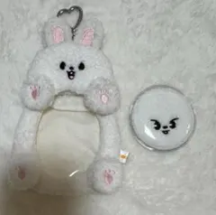 Stray Kids缶バッジ　リールホルダー　5'CLOCK リービット　リノ