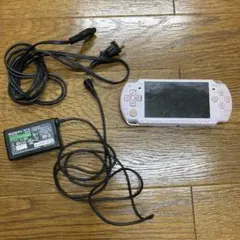 Sony PSP 2000本体 ピンク　ジャンク品　充電器付き