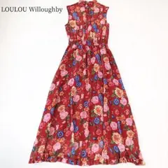 【LOULOU Willoughby】ロングスカート　花柄　ボタニカル　近年　S