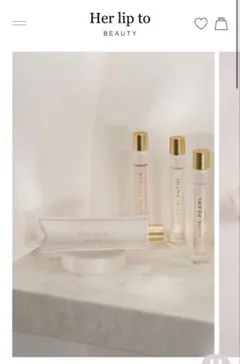 Herlipto BEAUTYロールオンパフュームオイル　ケースセット