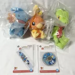 ポケモン 1番くじ 30周年 D賞 E賞 アチャモ ミズゴロウ チコリータ