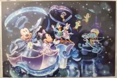 東京ディズニーリゾートディズニーパレードアートプリントポストカード