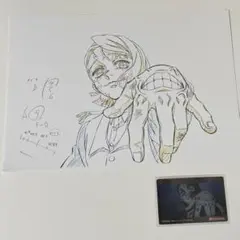 ９／１０まで　鬼滅の刃 原画風イラスト 魘夢 プリマハム カード