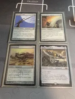 MTG 装備品 英語 4枚セット MTG 装備品 英語 4点セット まとめ売り - メルカリ