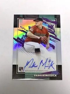 topps finest 2026 Parker Messick RC auto