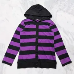 BODYLINE blood storm♡ボーダーカーディガン　パンク　y2kのサムネイル